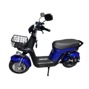 Classic Retro Design Electric Scooter Wide Footrest for Daily Commute