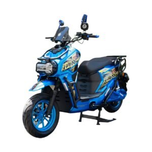 Bright LED Headlight Electric Scooter Safe Night Ride for City Road