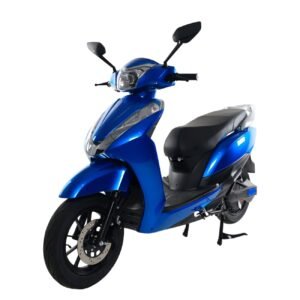 Wide Pedal Electric Scooter Ergonomic Seated Ride for Long Distance